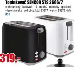 EVA Sencor topinkovač STS 2606/7 nabídka