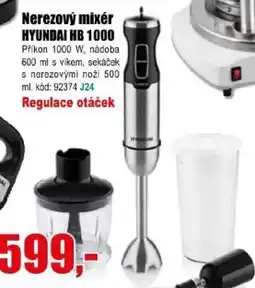 EVA Hyundai nerezový mixér HB 1000 nabídka