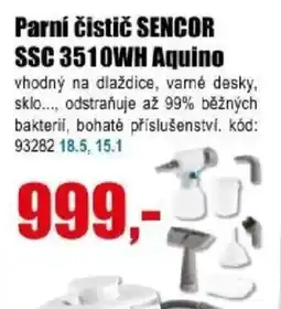 EVA Sencor parni cistic SSC 3510WH aquino nabídka