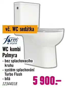 Hornbach form & style WC kombi Palmyra nabídka