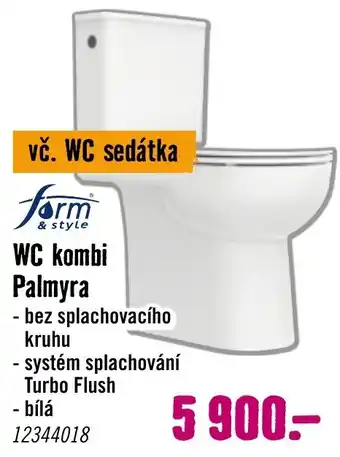 Form & style WC kombi Palmyra