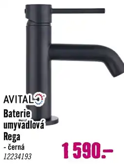 Hornbach Avital baterie umyvadlová rega - černá nabídka