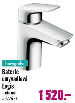 Hornbach hansgrohe baterie umyvadlová logis - chrom nabídka