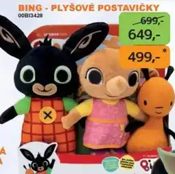 Dráčik Bing - plyšové postavičky nabídka
