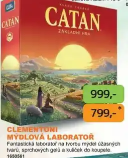 Dráčik Clementoni mýdlová laboratoř nabídka