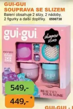 Dráčik gui-gui souprava se slizem nabídka