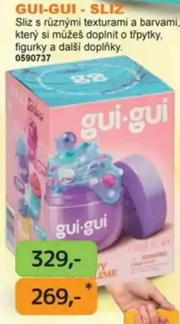 Dráčik gui-gui sliz nabídka