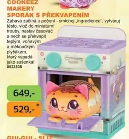 Dráčik Cookeez makery sporák s překvapením nabídka
