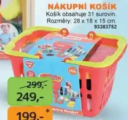 Dráčik Nákupní košík nabídka