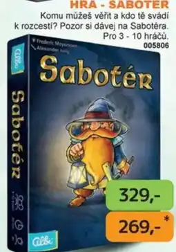 Dráčik Albis Sabotér nabídka