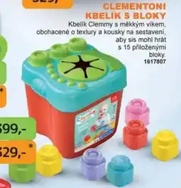 Dráčik Clementoni kbelík s bloky nabídka
