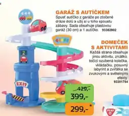 Dráčik Play Garáž s autíčkem nabídka