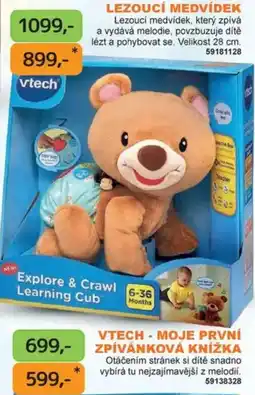 Dráčik Vtech explore & crawl learning cub nabídka