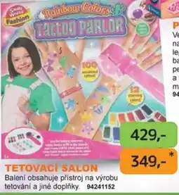 Dráčik Small World Fashion Rainbow Colors Tattoo Parlor nabídka
