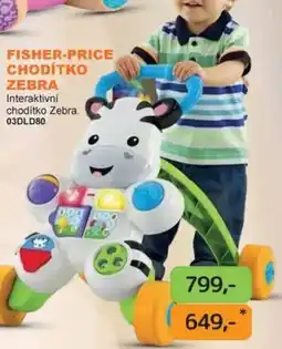 Dráčik Fisher-Price chodítko zebra nabídka