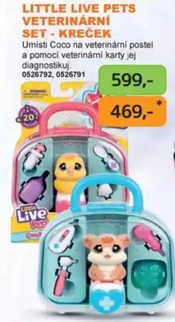 Dráčik Little Live Pets Veterinární set - Kreček nabídka
