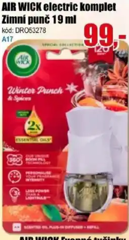 EVA Air Wick electric komplet Zimní punč nabídka