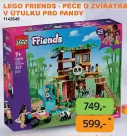 Dráčik lego friends péče o zvířátka v útulku pro pandy nabídka