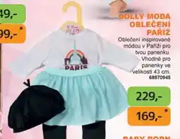Dráčik Dolly Moda Oblečení Paříž nabídka