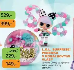 Dráčik L.o.l. surprise! panenka s korálkovými vlasy nabídka
