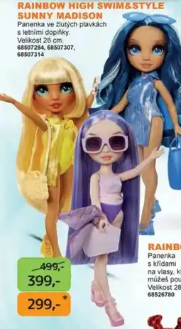 Dráčik Rainbow High Swim&Style Sunny Madison nabídka