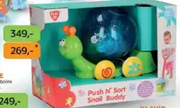 Dráčik Play-Go Push N' Sort Snail Buddy nabídka