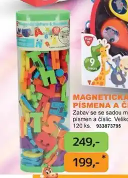 Dráčik Magneticka písmena a čísla nabídka