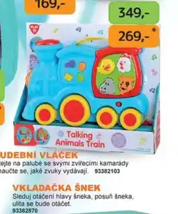 Dráčik Play Talking Animals Train nabídka