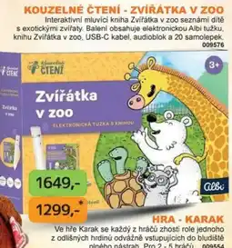 Dráčik Albi Zvířátka v zoo nabídka
