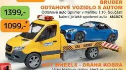 Dráčik Bruder odtahové vozidlo s autem nabídka