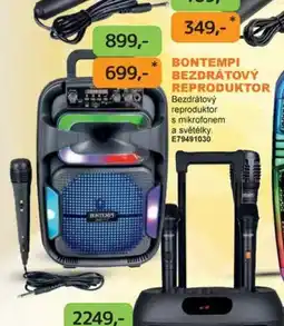 Dráčik Bontempi bezdrátový reproduktor nabídka