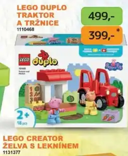 Dráčik lego duplo traktor a tržnice nabídka