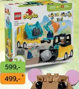 Dráčik lego duplo 3 in 1 construction vehicles nabídka