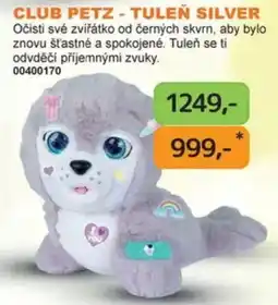 Dráčik Club Petz - Tuleň Silver nabídka