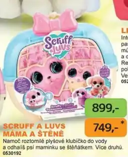 Dráčik Scruff a Luvš máma a štěně nabídka