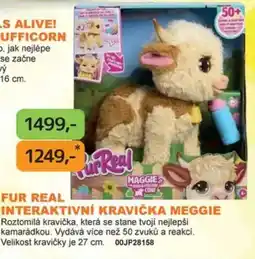Dráčik Fur Real interaktivní kravička meggie nabídka