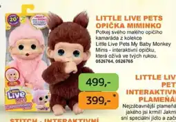 Dráčik Little Live Pets opička miminko nabídka