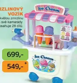 Dráčik Ice Cream nabídka