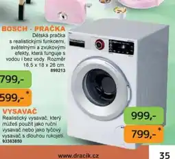 Dráčik Bosch - pračka nabídka