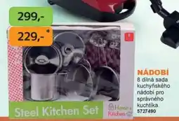 Dráčik Home+ Kitchen Steel Kitchen Set nabídka