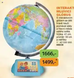Dráčik Interaktivní mluvící glóbus nabídka