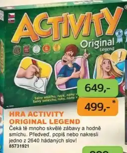 Dráčik Activity original legend nabídka