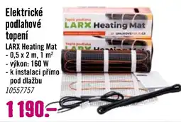Hornbach Larx heating mat nabídka