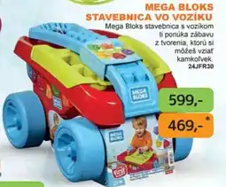 Dráčik Mega Bloks stavebnica vo vozíku nabídka