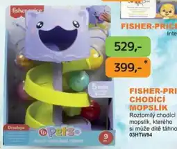 Dráčik Fisher-price chodící mopslík nabídka