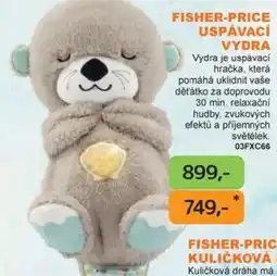Dráčik Fisher-price uspávací vydra nabídka