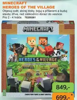 Dráčik Minecraft heroes of the village nabídka