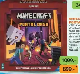 Dráčik Minecraft Portal Dash nabídka
