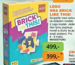Dráčik Lego hra brick like this! nabídka