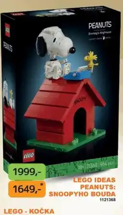 Dráčik lego peanuts: snoopyho bouda nabídka
